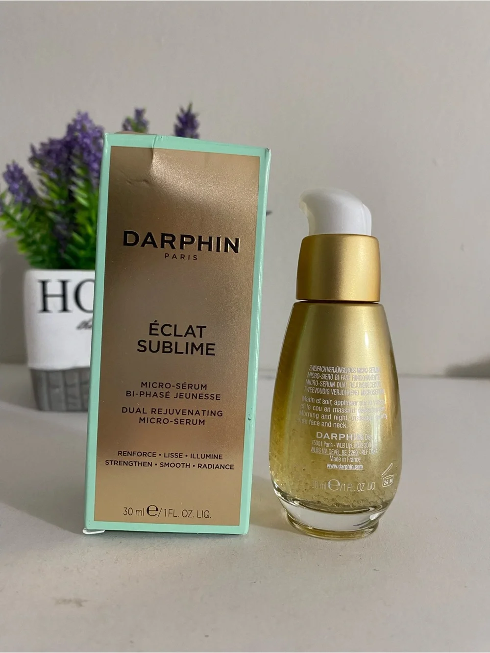 Darphin Eclat Sublime Dual Rejuvenating Micro Serum, 1 OZ / 30 ML, New